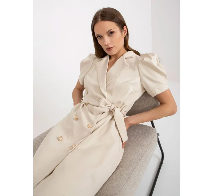 Šaty DHJ SK A6311.39 světle béžová Šaty DHJ SK A6311.39 světle béžová