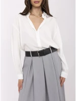 Dámská dlouhá sukně MI SD 88653.89 Šedá - FPrice