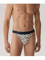 Pánské tanga High Emotion 917/164 Hnědá s černou - Cornette