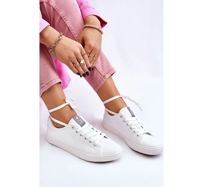 Dámské klasické tenisky bílé model 21590960 - EVENTO