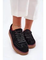 Semišové Dámské Tenisky Černé model 21703330 - Daniel Lopez Just Dare Semišové Dámské Tenisky Černé model 21703330 - Daniel Lopez Just Dare