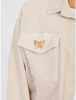 IT KR bunda FL10163.10 světle béžová IT KR bunda FL10163.10 světle béžová