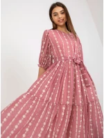 Sukienka LK SK 508963 1.38 ciemny różowy