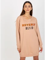 Bluza VI BL model 19755093 ciemny bezowy - FPrice Bluza VI BL model 19755093 ciemny bezowy - FPrice