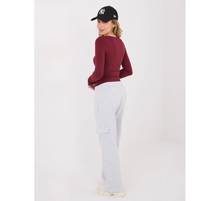 Kalhoty WT SP A1275.02P šedé