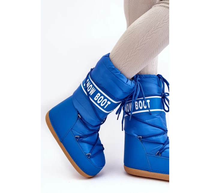 Dámské vysoké boty do sněhu Blue Venila Dámské vysoké boty do sněhu Blue Venila