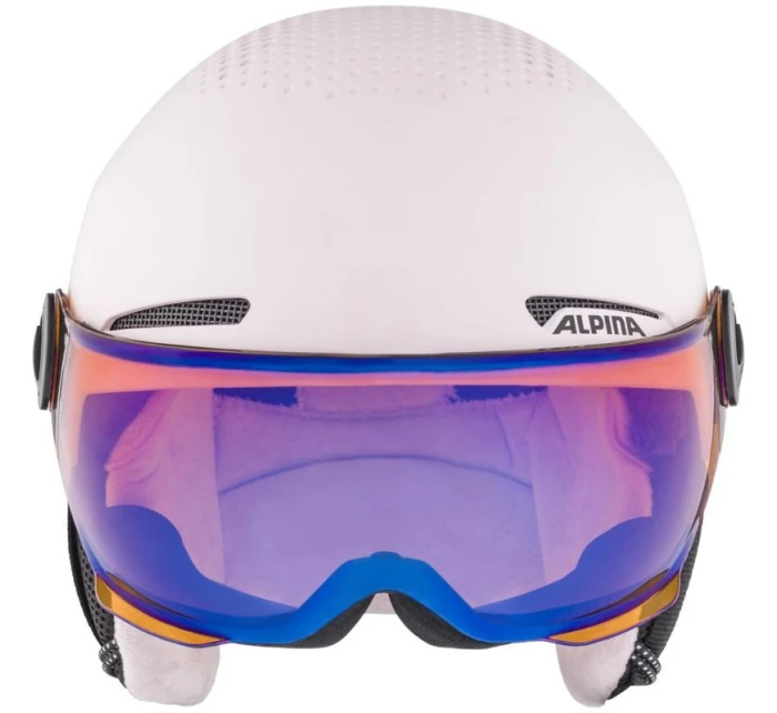 Lyžařská přilba ALPINA ZUPO VISOR Q-LITE ROSE 51-55 Lyžařská přilba ALPINA ZUPO VISOR Q-LITE ROSE 51-55