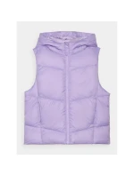 Dívčí prošívaná kapuce bez rukávů 4F Junior 4FJWAW24TVJAF129-51S