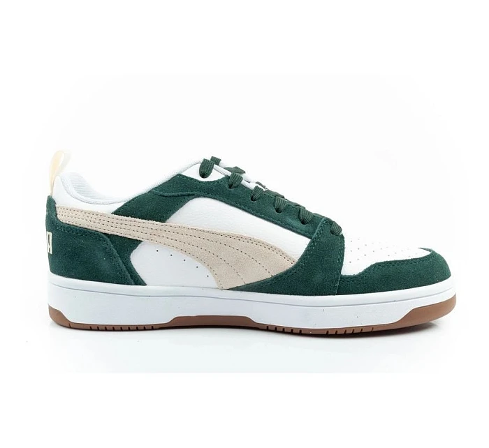 Sportovní obuv Puma pánské tenisky Rebound v6 fashionable comfortable white green Sportovní obuv Puma pánské tenisky Rebound v6 fashionable comfortable white green