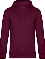 B&C KING Hooded_° Pánská mikina s kapucí 01.U02K dark cherry
