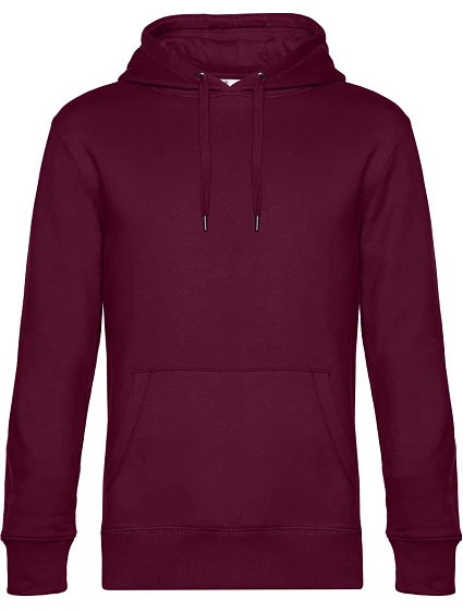 B&C KING Hooded_° Pánská mikina s kapucí 01.U02K dark cherry B&C KING Hooded_° Pánská mikina s kapucí 01.U02K dark cherry
