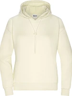Daiber 8033 Dámská mikina s kapucí "Lounge" 02.8033 vanilla