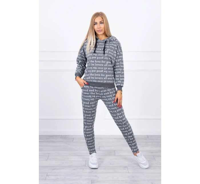 Sada s grafitovým potiskem