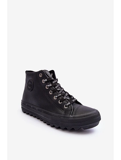 Dámské Tenisky Big Star Vysoké Zateplené Černé model 21595933 - Big Star Shoes Dámské Tenisky Big Star Vysoké Zateplené Černé model 21595933 - Big Star Shoes