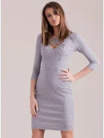 Šaty CZ SK 4485.55 šedá