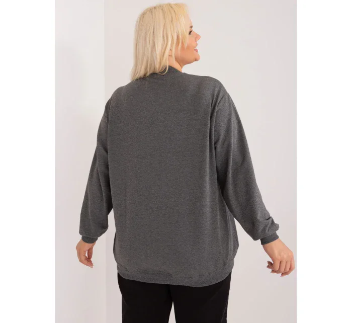 Mikina RV BL 6299.11 tmavě šedá