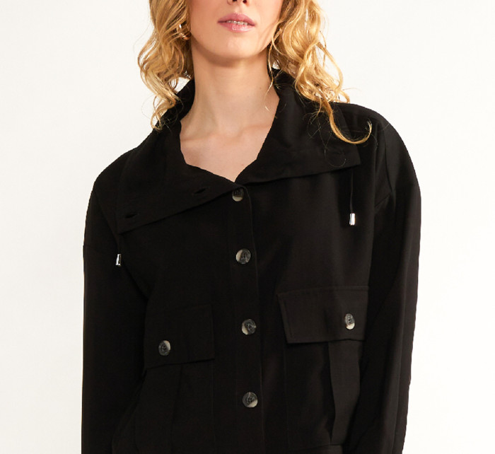 Monnari Bundy Maxi sukně s puntíkatým vzorem černá