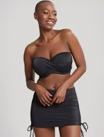 Dámský spodní díl plavek / sukně Anya Riva SW1308 Černá - Panache