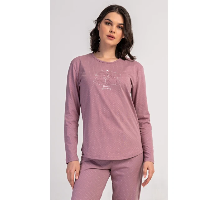 Dámské pyžamo dlouhé Emily