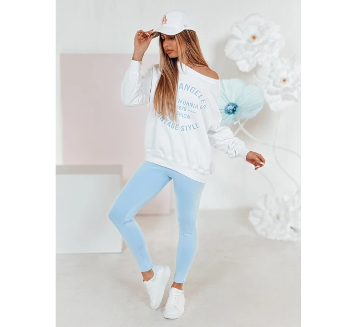 Dámské legíny s vysokým pasem SOFLEGG modré FashionStreet UY2512