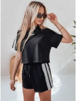 Dámská tepláková souprava LOVE SPORT černá FashionStreet AY1135 Dámská tepláková souprava LOVE SPORT černá FashionStreet AY1135