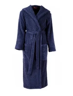 Pánský župan Athena s kapucí 3116 tmavě modrá - Vestis Pánský župan Athena s kapucí 3116 tmavě modrá - Vestis