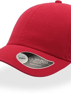 Atlantis Headwear Action 6 panelová baseballová kšiltovka "Aktion" 33.0560 red