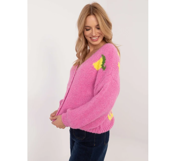 Jumper MI SW 2108.92 růžový Jumper MI SW 2108.92 růžový