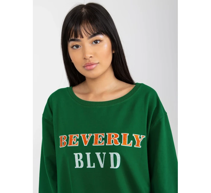 Mikina VI BL model 17846514 tmavě zelená - FPrice