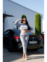 Sexy Sporty 2Piece Set-Crop Hoodie and Pants