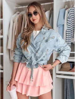 Dámská džínová bunda RAMMATR modrá FashionStreet TY4893