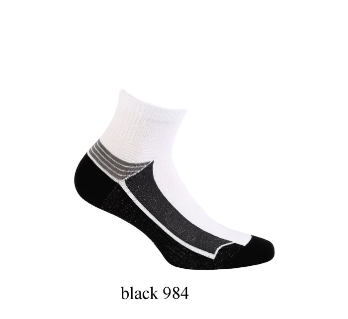 Pánské kotníkové ponožky Wola W 94.1N4 Ag+