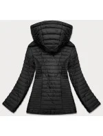 Černá dámská bunda s podšívkou model 17099625 - Andrea Lee