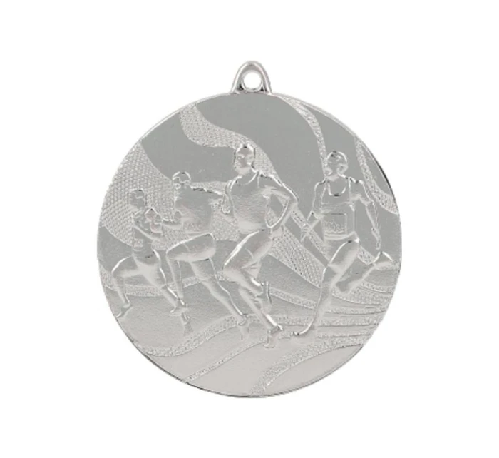 Stříbrná medaile - běh - ocelová medaile