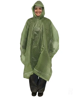 PLÁŠTĚNKA DO DEŠTĚ PONČO ZELENÁ REDCLIFFS