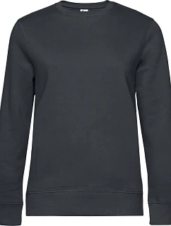 B&C QUEEN Crew Neck_° Dámská mikina 01.W01Q asphalt