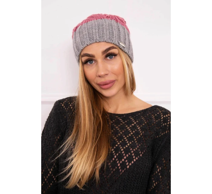 Paris fleecová čepice K212 tmavě model 18750057 - K-Fashion Paris fleecová čepice K212 tmavě model 18750057 - K-Fashion