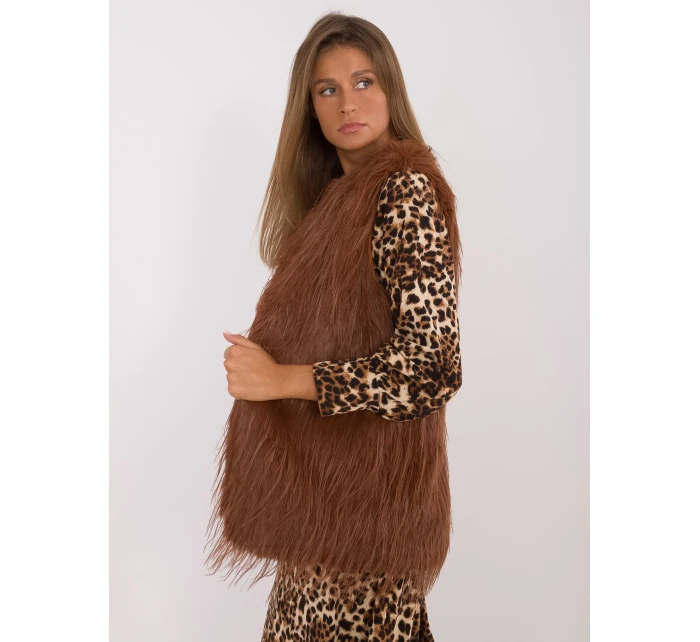 Kamizelka AT KZ  jasny brązowy model 20493337 - FPrice