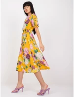 Šaty LK SK 507564.36P tmavě žlutá
