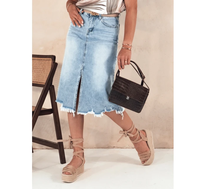 Sukně STELLIS modrá FashionStreet CY0384 Sukně STELLIS modrá FashionStreet CY0384