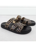 Dámské žabky v béžové barvě model 21904992 - VINCEZA