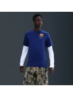 Tričko Nike FC Barcelona Crest Tee M HQ8396-455