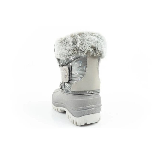 Lee Cooper zimní sněhule dětské zateplené sněhule pro dívky šedé