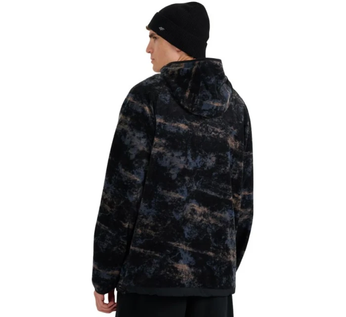 Pánská fleecová mikina 4F M427 multicolour allover 4FWAW25TFLEM427 90A pánské Pánská fleecová mikina 4F M427 multicolour allover 4FWAW25TFLEM427 90A pánské