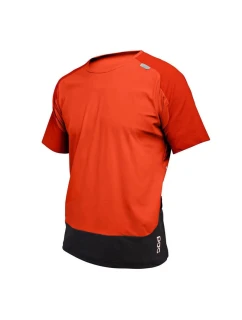 POC 52501-1210 RESISTANCE XC TEE ORANŽOVÁ/ČERNÁ SS 52501-1210