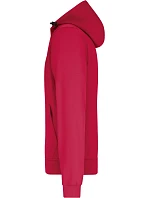 JN 1146 Pánská 2vrstvá softshellová bunda s kapucí model 22530580 red/black - Daiber JN 1146 Pánská 2vrstvá softshellová bunda s kapucí model 22530580 red/black - Daiber