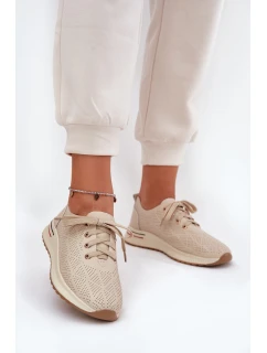 Dámské Kožené Lehká Polobotky Artiker 54C1759 Béžové