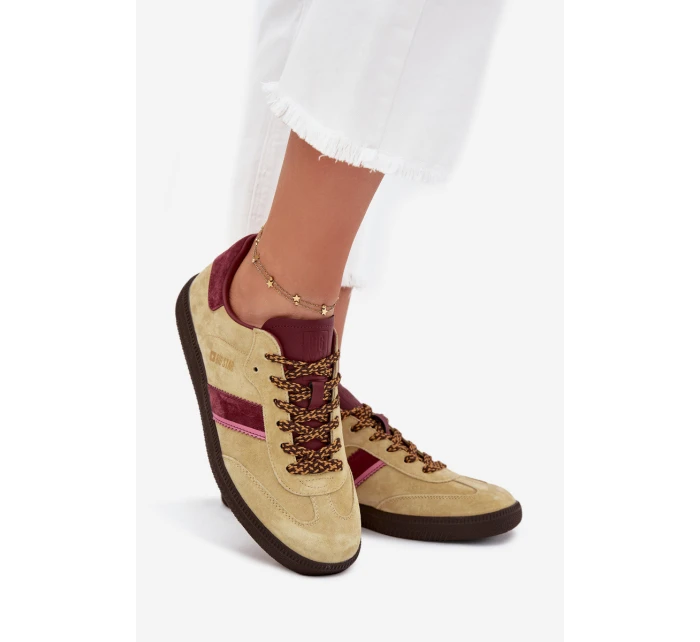 Dámské Nízké Sněhule Z Semiše Big Star SS274680 HI-POLY SYSTEM Limetkové Dámské Nízké Sněhule Z Semiše Big Star SS274680 HI-POLY SYSTEM Limetkové