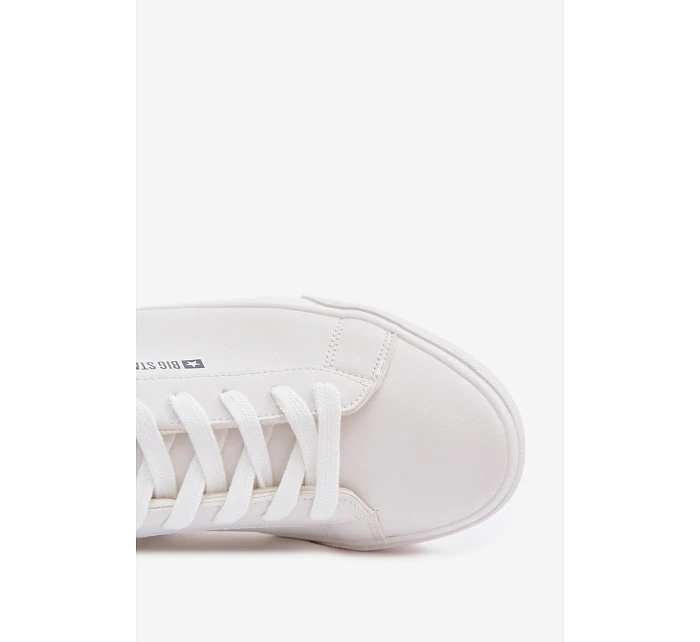 Pánské Tenisky Eko Kůže Big Star model 22039736 Bílé - Big Star Shoes