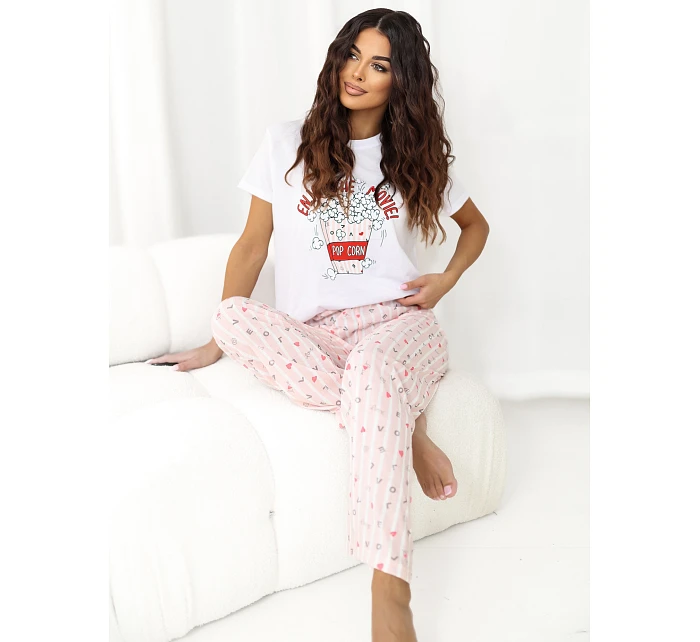 Pyžamo CLM PI 1581.09 světle růžové